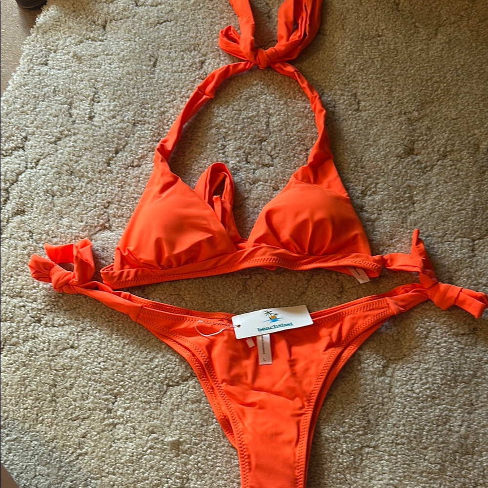 Jantzen Women's Orange Bikini Set